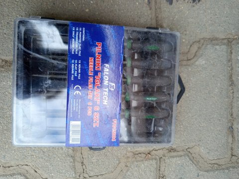 OUTLET W654 ZESTAW KOMPLET PILNIKÓW PILNIKI IGLAKI 5 IGLAKÓW