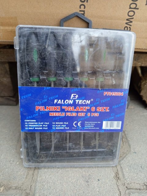 OUTLET W654 ZESTAW KOMPLET PILNIKÓW PILNIKI IGLAKI 5 IGLAKÓW