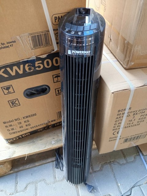 OUTLET W658 WENTYLATOR KOLUMNOWY STOJĄCY PODŁOGOWY WIATRAK 70W