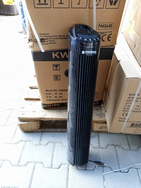 OUTLET W658 WENTYLATOR KOLUMNOWY STOJĄCY PODŁOGOWY WIATRAK 70W