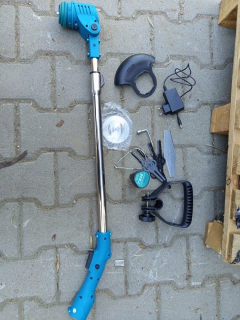 OUTLET W679 PODKASZARKA AKUMULATOROWA ELEKTRYCZNA KOSA WYKASZARKA 21V