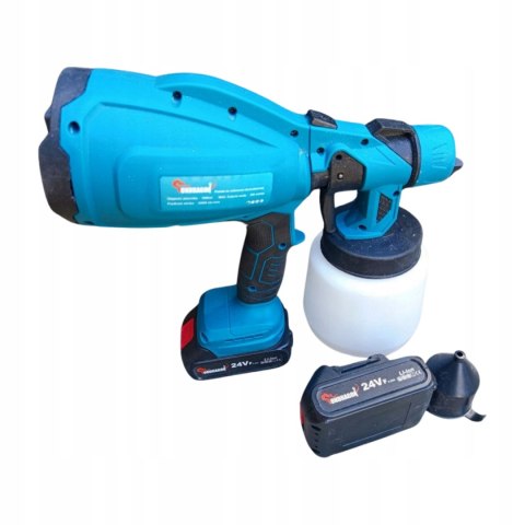 OUTLET W690 AGREGAT MALARSKI PISTOLET AKUMULATOROWY DO MALOWANIA ŚCIAN 24V