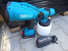 OUTLET W690 AGREGAT MALARSKI PISTOLET AKUMULATOROWY DO MALOWANIA ŚCIAN 24V