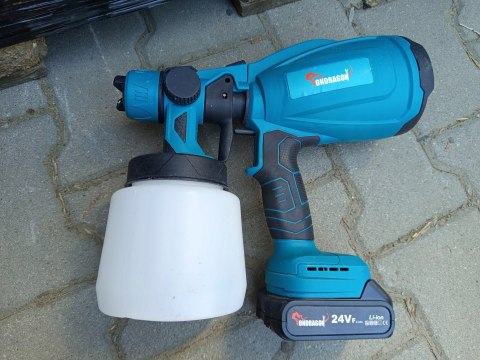 OUTLET W690 AGREGAT MALARSKI PISTOLET AKUMULATOROWY DO MALOWANIA ŚCIAN 24V
