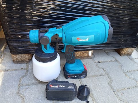 OUTLET W690 AGREGAT MALARSKI PISTOLET AKUMULATOROWY DO MALOWANIA ŚCIAN 24V