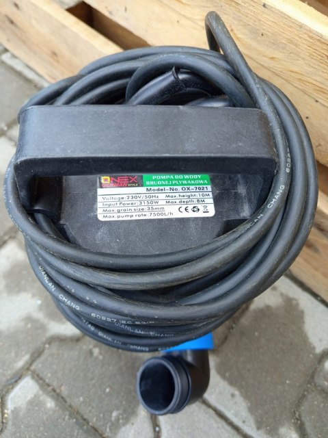 OUTLET W703 P POMPA DO WODY BRUDNEJ CZYSTEJ ZANURZENIOWA