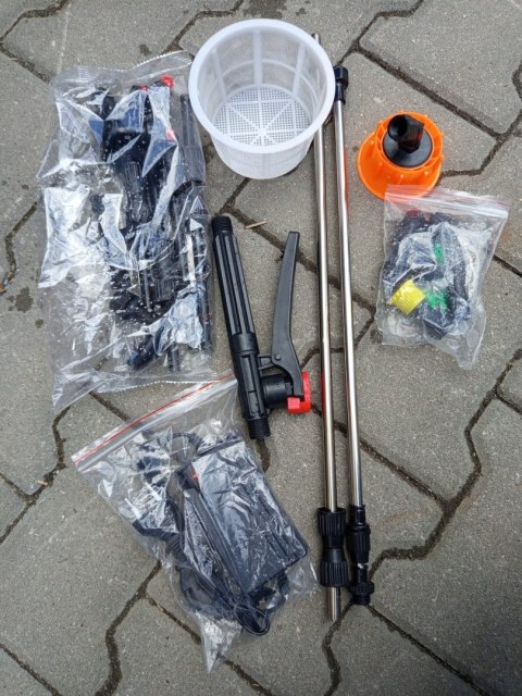 OUTLET W709 Opryskiwacz AKUMULATOROWY Plecakowy Ciśnieniowy 16