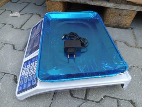 OUTLET W716 ELEKTRONICZNA WAGA SKLEPOWA LCD KALKULACYJNA 40 kg