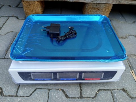 OUTLET W716 ELEKTRONICZNA WAGA SKLEPOWA LCD KALKULACYJNA 40 kg