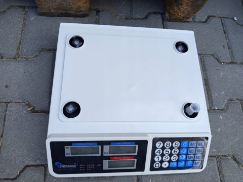 OUTLET W718 ELEKTRONICZNA WAGA SKLEPOWA LCD KALKULACYJNA