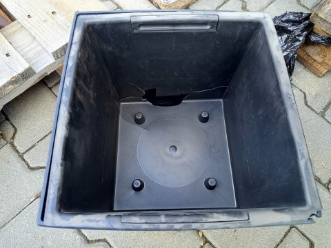 OUTLET W721 ANTRACYT RATO LOW DRTS265L WKŁAD DONICZKA DONICA