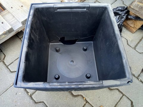 OUTLET W721 ANTRACYT RATO LOW DRTS265L WKŁAD DONICZKA DONICA