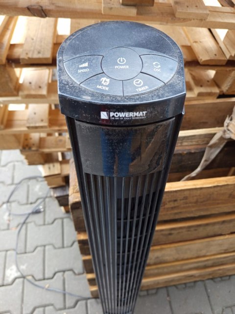 OUTLET W735 WENTYLATOR KOLUMNOWY STOJĄCY PODŁOGOWY WIATRAK 90W