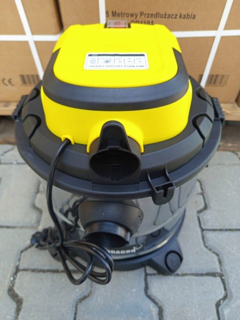 OUTLET W752 ODKURZACZ PRZEMYSŁOWY POPIOŁU KOMINKA GRUZU 2000W