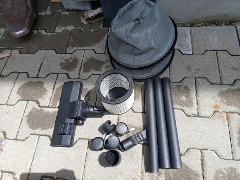 OUTLET W752 ODKURZACZ PRZEMYSŁOWY POPIOŁU KOMINKA GRUZU 2000W