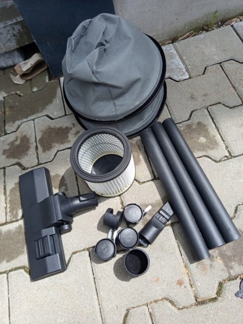 OUTLET W752 ODKURZACZ PRZEMYSŁOWY POPIOŁU KOMINKA GRUZU 2000W