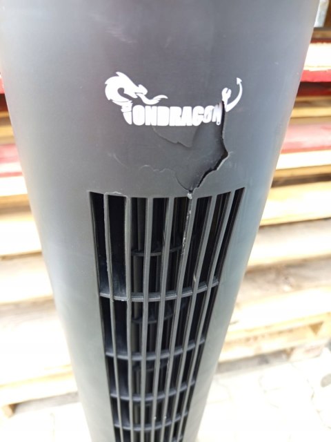 OUTLET W753 WENTYLATOR KOLUMNOWY STOJĄCY PODŁOGOWY WIATRAK 100W PILOT