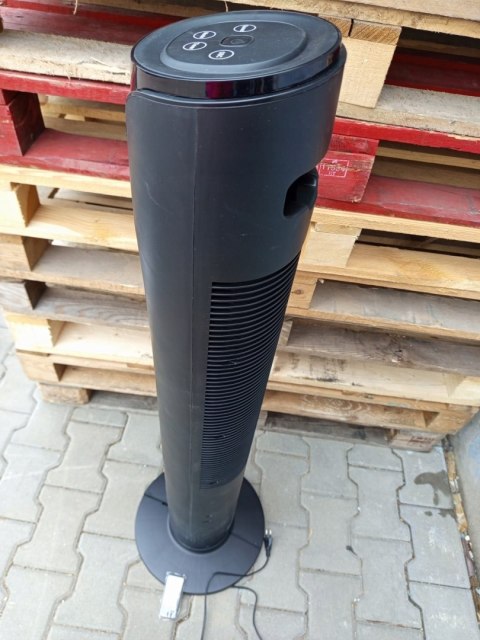 OUTLET W753 WENTYLATOR KOLUMNOWY STOJĄCY PODŁOGOWY WIATRAK 100W PILOT