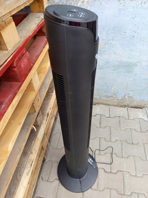 OUTLET W753 WENTYLATOR KOLUMNOWY STOJĄCY PODŁOGOWY WIATRAK 100W PILOT
