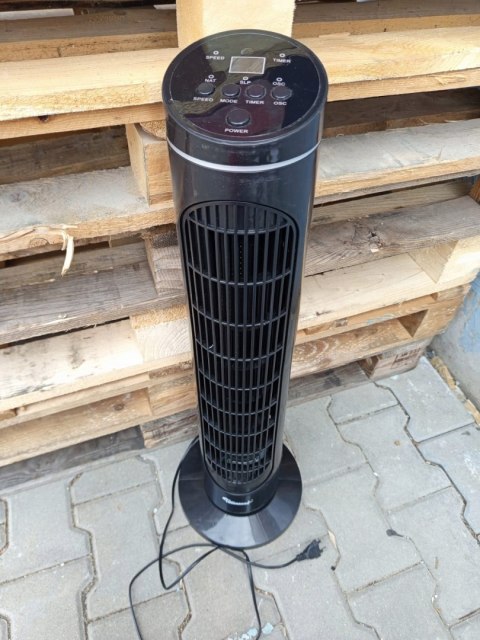 OUTLET W755 WENTYLATOR KOLUMNOWY CZARNY 80W