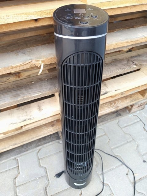 OUTLET W757 WENTYLATOR KOLUMNOWY CZARNY 80W