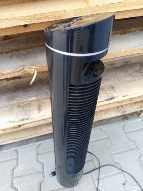 OUTLET W757 WENTYLATOR KOLUMNOWY CZARNY 80W