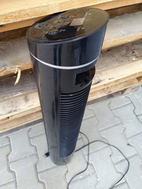 OUTLET W757 WENTYLATOR KOLUMNOWY CZARNY 80W