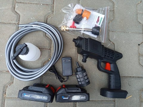 OUTLET W759 MYJKA CIŚNIENIOWA AKUMULATOROWA WALIZKA 2 AKU 36V BEZPRZEWODOWA