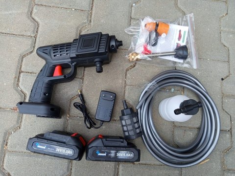 OUTLET W759 MYJKA CIŚNIENIOWA AKUMULATOROWA WALIZKA 2 AKU 36V BEZPRZEWODOWA