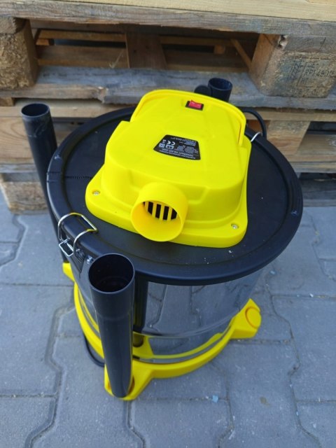 OUTLET W783 ODKURZACZ PRZEMYSŁOWY DO KOMINKA POPIOŁU OTRZĄSACZ