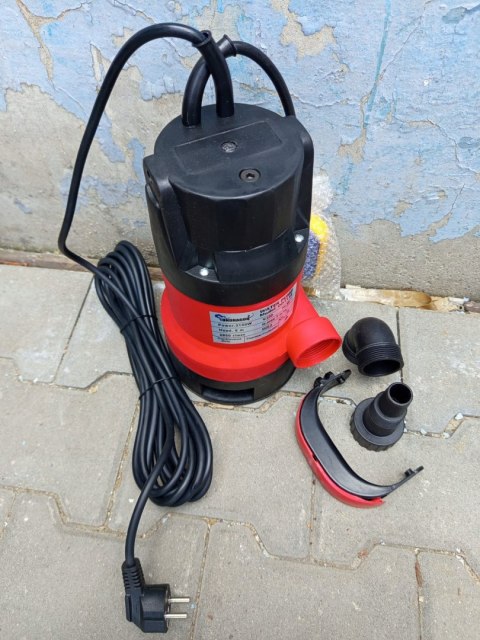 OUTLET W821 POMPA ZATAPIALNA DO WODY CZYSTEJ BRUDNEJ DESZCZÓWKI z PŁYWAKIEM