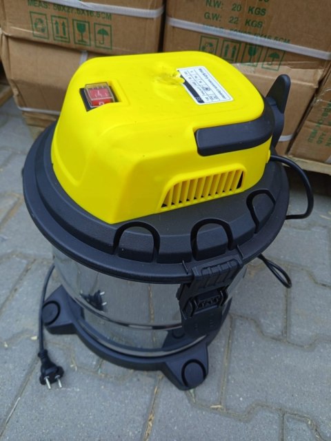 OUTLET W841 ODKURZACZ PRZEMYSŁOWY SEPARATOR POPIOŁU KOMINKA GRILLA DO GRUZU