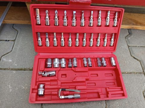 OUTLET W862 ZESTAW KLUCZY NARZĘDZI WALIZKA