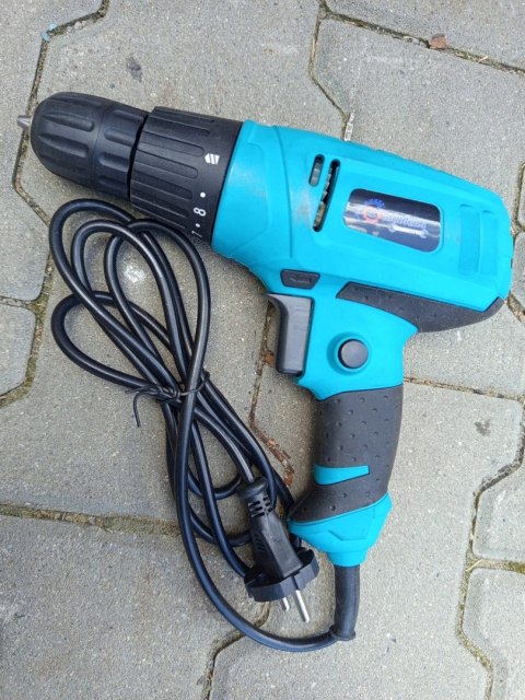 OUTLET W868 WIERTARKA ELEKTRYCZNA SIECIOWA 1350W MOCNA WYTRZYMAŁA WIERTARKA