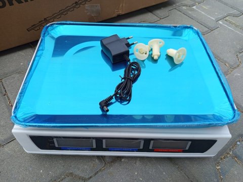 OUTLET W901 ELEKTRONICZNA WAGA SKLEPOWA LCD KALKULACYJNA 40 kg