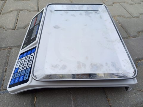 OUTLET W906 ELEKTRONICZNA WAGA SKLEPOWA LCD KALKULACYJNA 40 kg