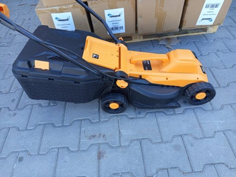 OUTLET W911 KOSIARKA ELEKTRYCZNA DO TRAWY DUŻA MOC KOSZ 30L 32CM ZWINNA