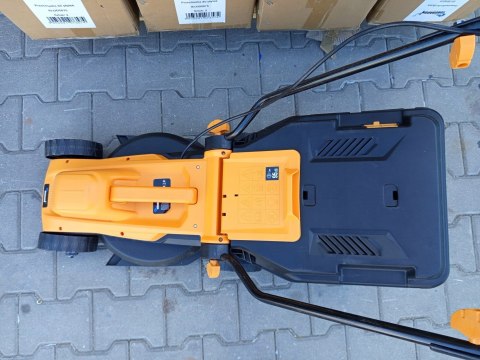 OUTLET W911 KOSIARKA ELEKTRYCZNA DO TRAWY DUŻA MOC KOSZ 30L 32CM ZWINNA