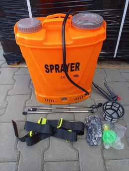 OUTLET W912 Opryskiwacz AKUMULATOROWY Plecakowy Ciśnieniowy ELEKTRYCZNY 16L