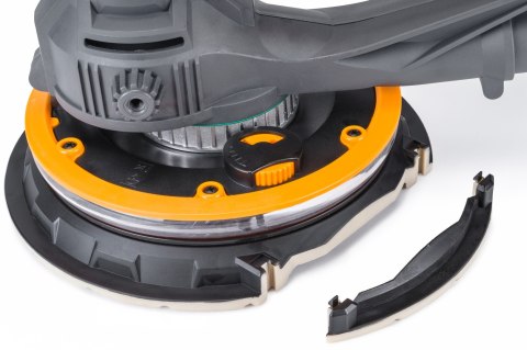 SZLIFIERKA DO GIPSU GŁADZI TYNKÓW 1400W PAPIER LED