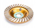 TURBO TARCZA DO SZLIFOWANIA BETONU KAMIENIA GARNKOWA FREZ DIAMENTOWY 125 MM