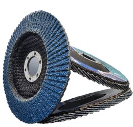 10x TARCZA DO SZLIFOWANIA DREWNA METALU LAMELKOWA LISTKOWA 125mm GR40