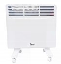 Grzejnik Elektryczny Aluminiowy Konwektorowy Mocny 1750W Ścienny +Kółka 2w1