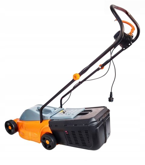 KOSIARKA ELEKTRYCZNA DO TRAWY DUŻA MOC 2500W KOSZ 30L 32CM ZWINNA LEKKA