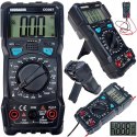 MIERNIK MULTIMETR CYFROWY ELEKTRYCZNY MIERNIK PRĄDU LCD TESTER PROFESIONAL