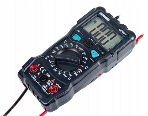 MIERNIK MULTIMETR CYFROWY ELEKTRYCZNY MIERNIK PRĄDU LCD TESTER PROFESIONAL