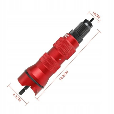 NITOWNICA DO NITONAKRĘTEK ADAPTER M3-M10 DO WIERTARKI WKRĘTARKI