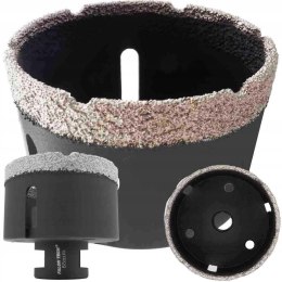 OTWORNICA DIAMENTOWA 65mm M14 KORONKA FREZ WIERTŁO DO GRESU BETONU KAMIENIA