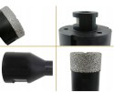 OTWORNICA DIAMENTOWA 65mm M14 KORONKA FREZ WIERTŁO DO GRESU BETONU KAMIENIA