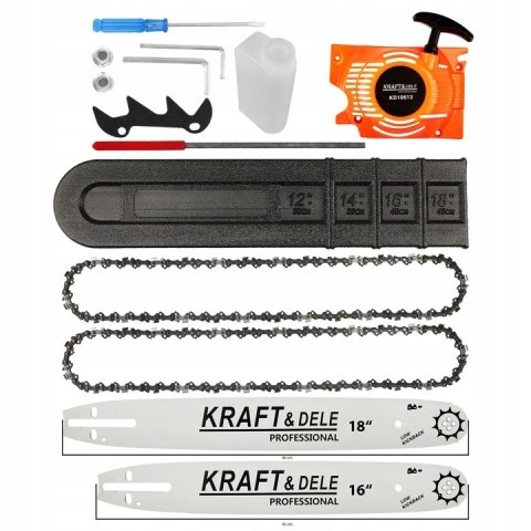 PIŁA SPALINOWA PILARKA ŁAŃCUCHOWA 5,9km 2x łańcuch/prowadnica Mocna XXL